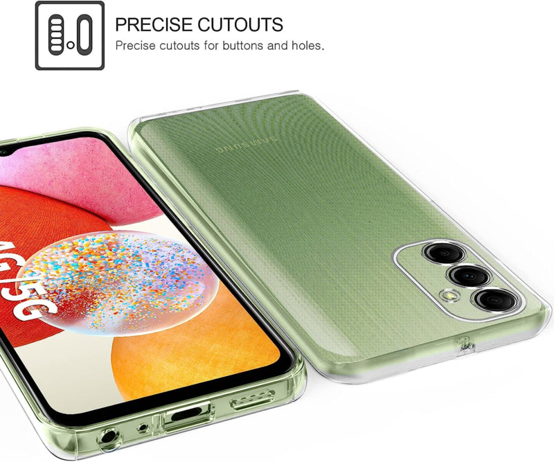 Galaxy A14 4G/5G 360° Ultra Clear Hybrid PC + TPU Hoesje