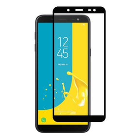 Galaxy J6 (2018) Full Cover Full Glue Tempered Glass Protector