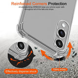 Galaxy S25 Edge Transparant Soft TPU Air Cushion Hoesje