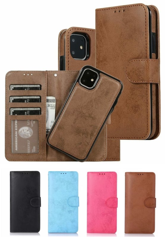 iPhone 14 / 16e Uitneembaar Magnetisch Bookcase Hoesje