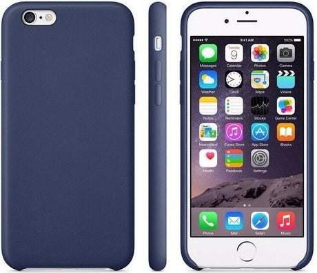 iPhone 6 Plus / 6S+ Leren Back Cover Hoesje