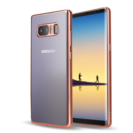 Galaxy Note 8 Soft TPU Hoesje Met Coating / Grijs