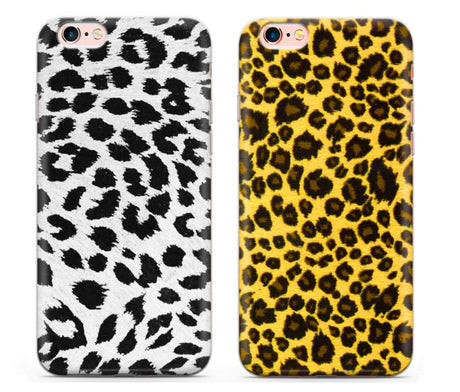 iPhone 6 Plus / 6S+ Soft TPU Hoesje Luipaard Print