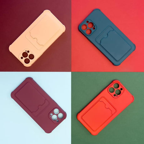 iPhone 12 Pro Max TPU Color Case Hoesje met Pasjesvakje