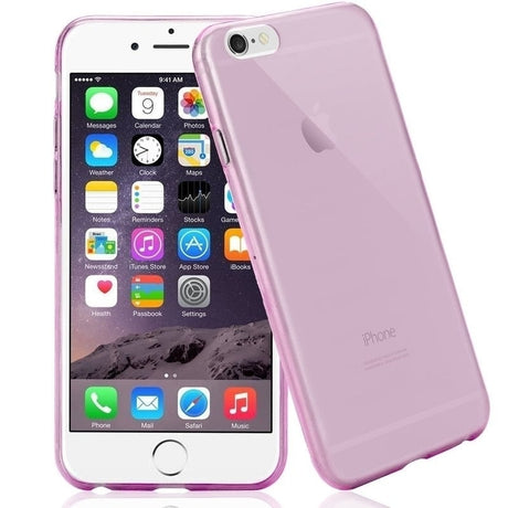 iPhone 6 / 6S Soft TPU Hoesje Transparant / Kleur
