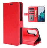 Galaxy S21 Ultra Leren Portemonnee Hoesje Met Pasfotovakje