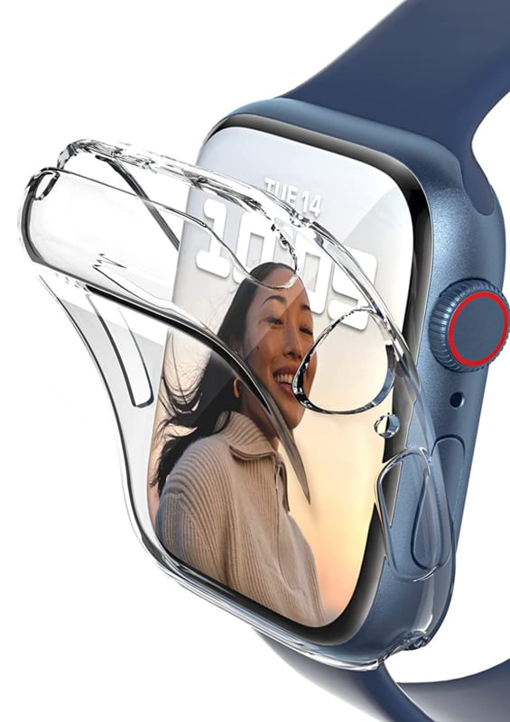 Apple Watch Series 10/11 46MM Transparant Soft TPU Hoesje Full Cover