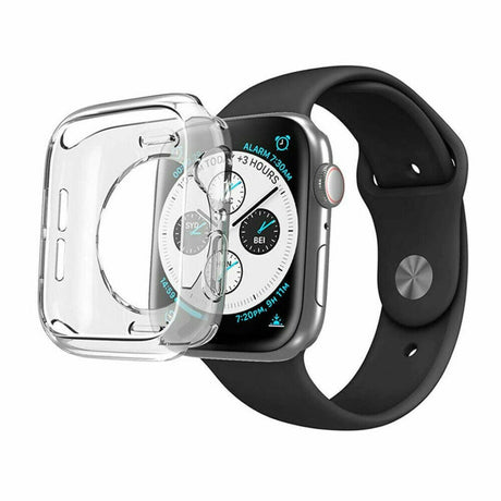 Apple Watch 4/5/6/SE 40MM/44MM Transparant Soft TPU Bumper Hoesje