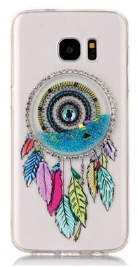 Galaxy S8 Plus TPU Dromenvanger Bling Traagzand Hoesje