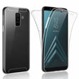 Galaxy A6 Plus (2018) 360° Full Cover Transparant TPU Hoesje
