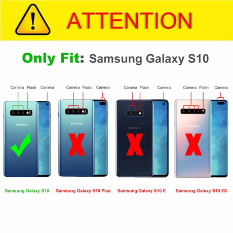 Galaxy S10 Premium Transparant Soft TPU Hoesje