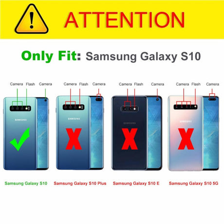 Galaxy S10 Transparant Soft TPU Air Cushion Hoesje