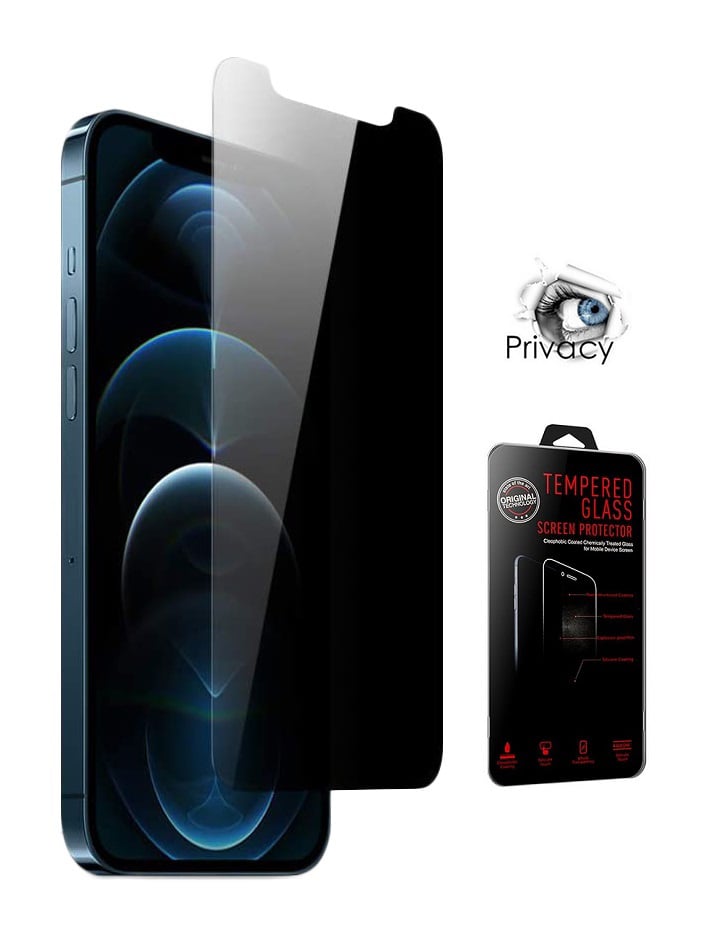 iPhone 12 / 12 Pro Privacy Tempered Glass Screen Protector
