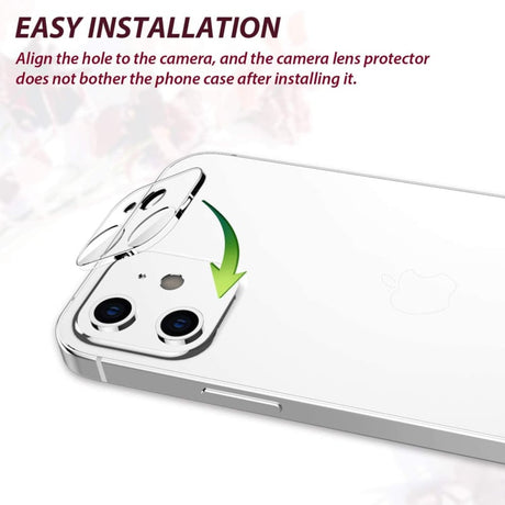 iPhone 12 Mini Camera Lens Tempered Glass Protector
