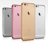 iPhone 6 / 6S Soft TPU Hoesje Met Coating / / Grijs