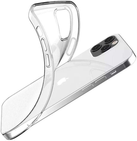 iPhone 12 Pro Max Premium Soft TPU Hoesje Transparant