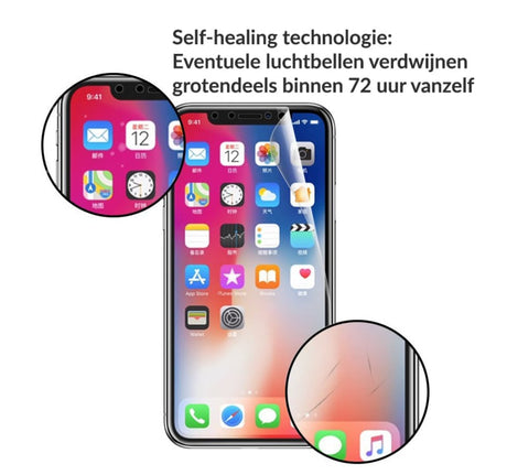 2 STUKS iPhone Xs Max Full Cover Folie Screen Protector
