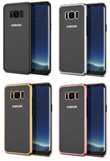 Galaxy S8 Soft TPU Hoesje Met Coating Grijs