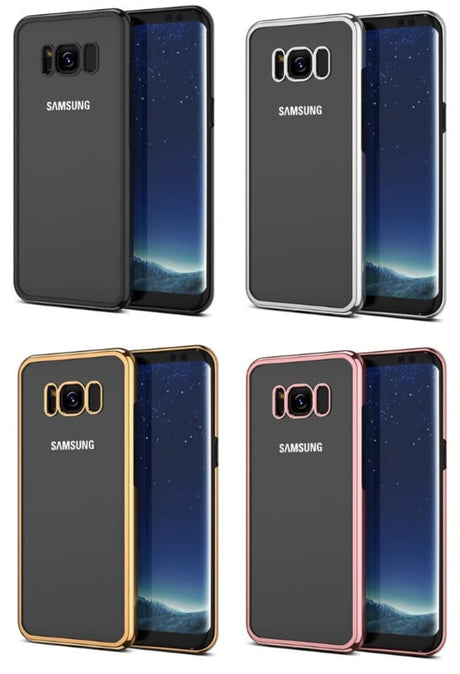 Galaxy S8 Soft TPU Hoesje Met Coating Grijs