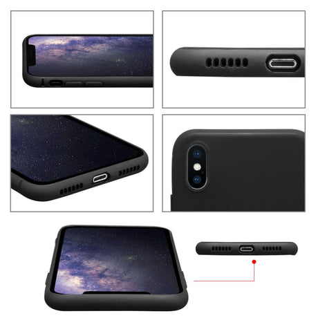 iPhone Xs Max TPU Matte Kleuren Hoesje / / / Blauw