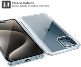 iPhone 15 Pro Max 360° Ultra Clear Hybrid PC + TPU Hoesje