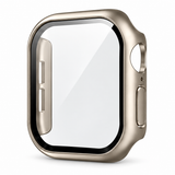 Apple Watch Series 12 42MM Hard PC + Tempered Glass Hoesje