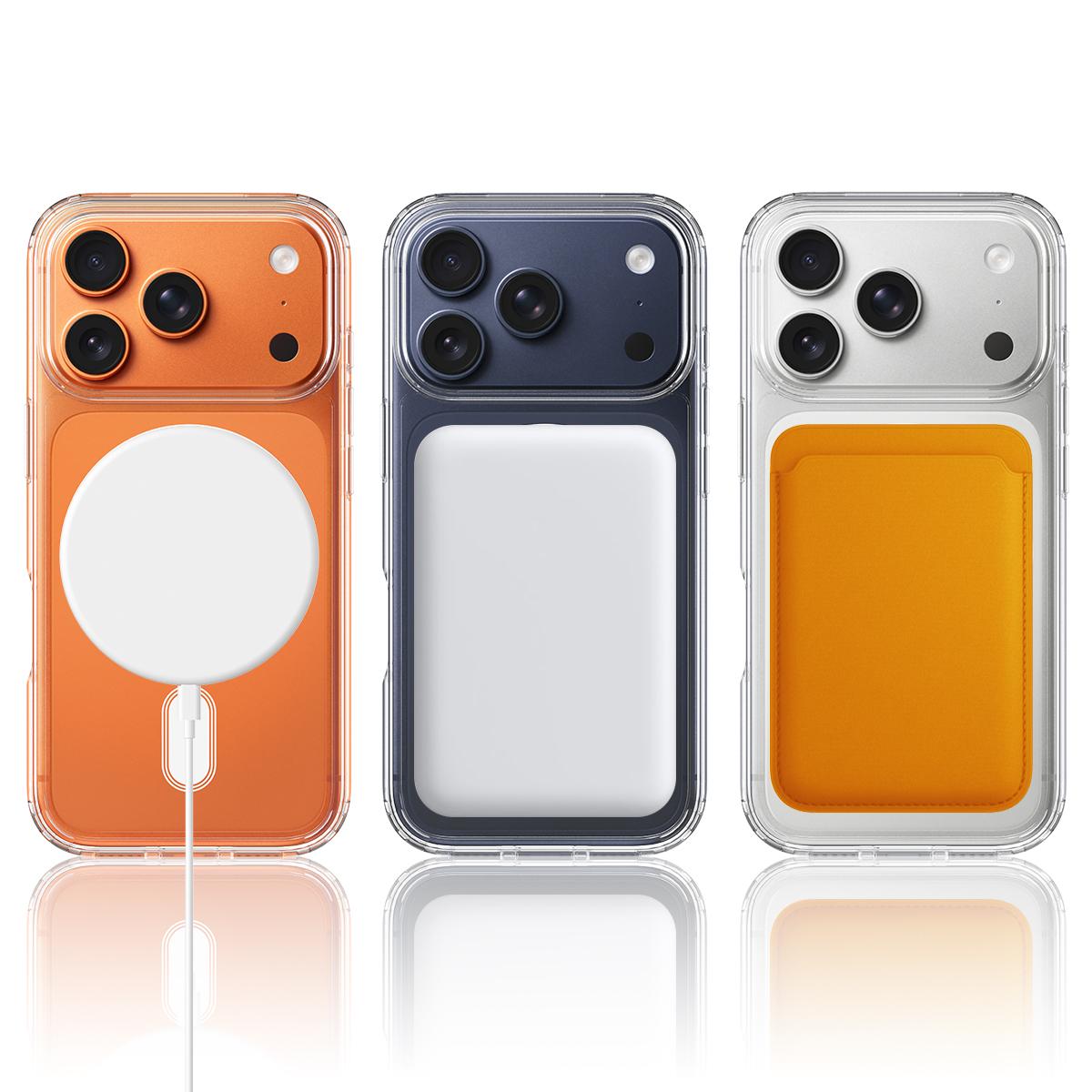 iPhone 18 Pro Transparant Hoesje met MagSafe - Hybrid TPU + PC