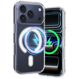 iPhone 18 Pro Transparant Hoesje met MagSafe - Hybrid TPU + PC