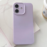 iPhone 16 Plus Soft TPU Hoesje Pastel
