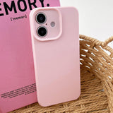 iPhone 16 Plus Soft TPU Hoesje Pastel