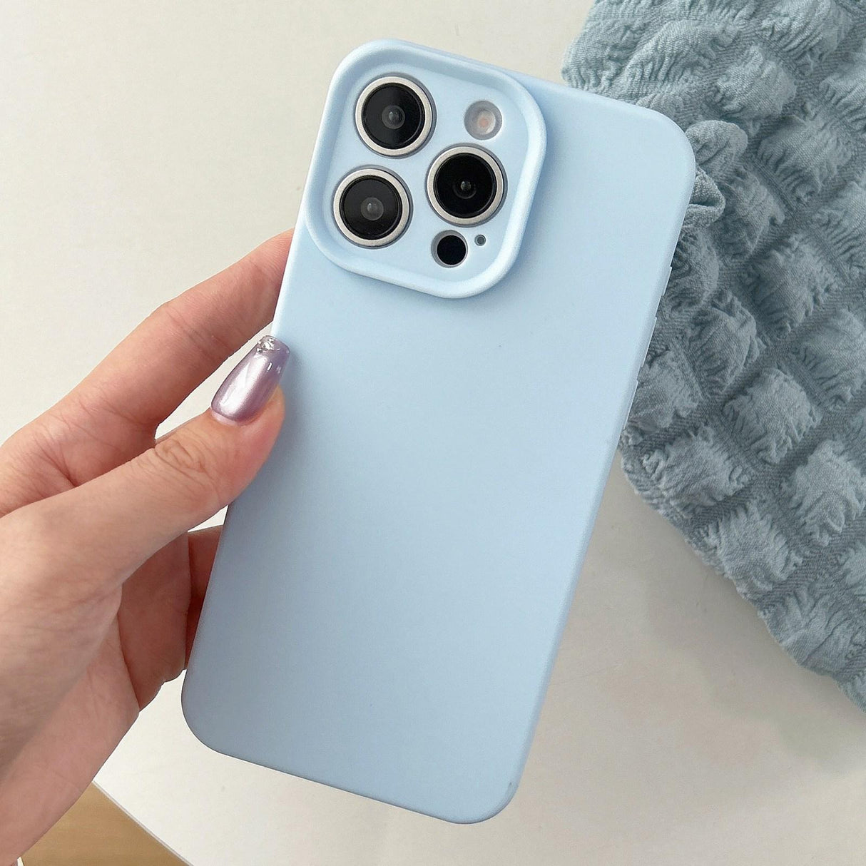 iPhone 16 Pro Max Soft TPU Hoesje Pastel