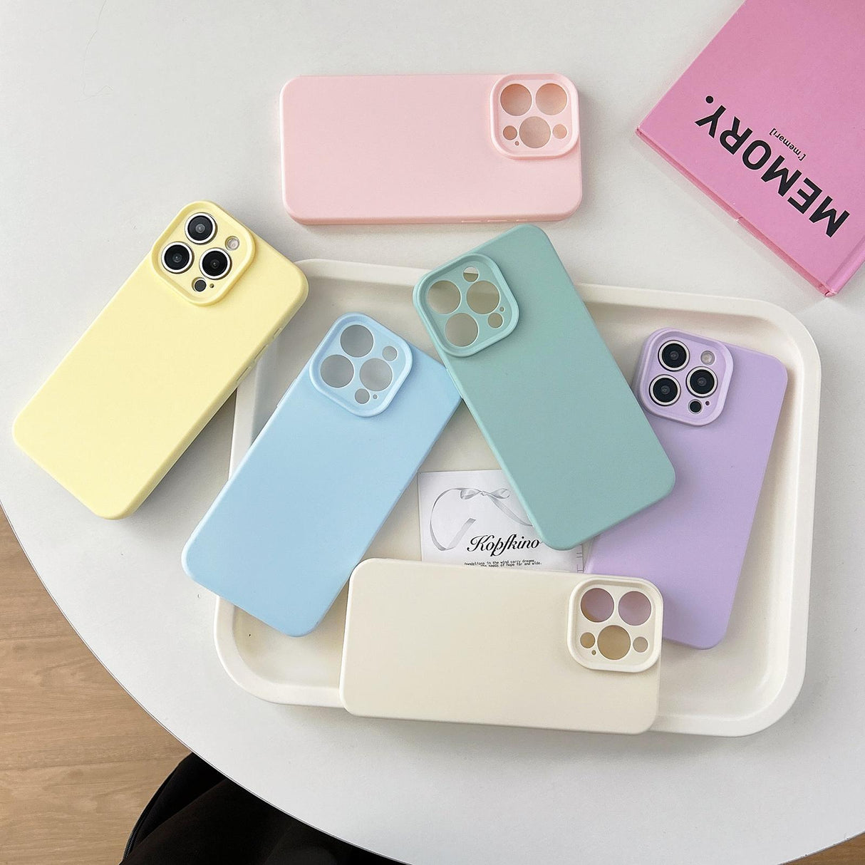 iPhone 17 Pro Soft TPU Hoesje Pastel