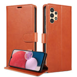 Galaxy A57 5G Luxe Leren Bookcase - Portemonnee Hoesje
