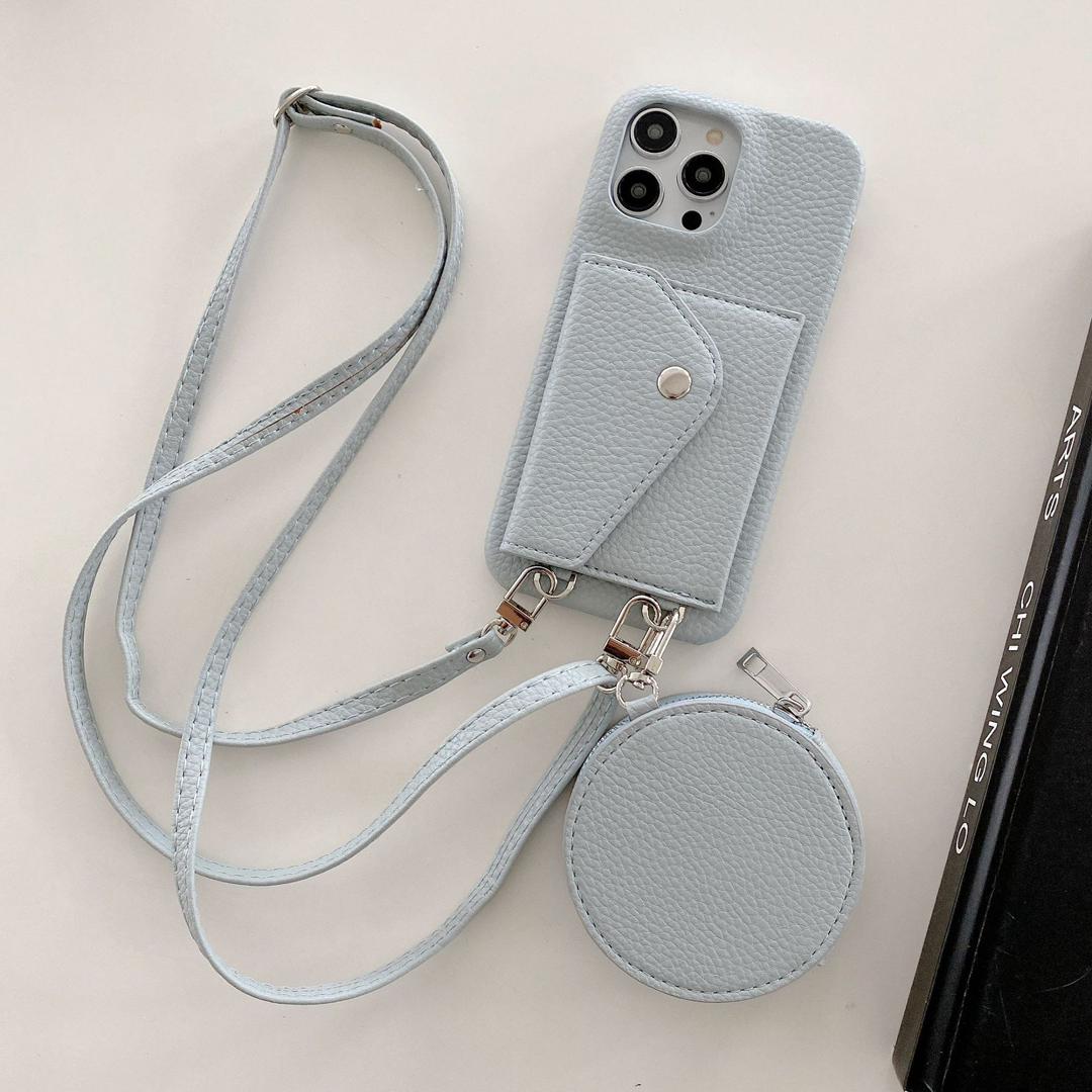 iPhone 17 Pro Crossbody Hoesje met Pasjeshouder en Mini Etui