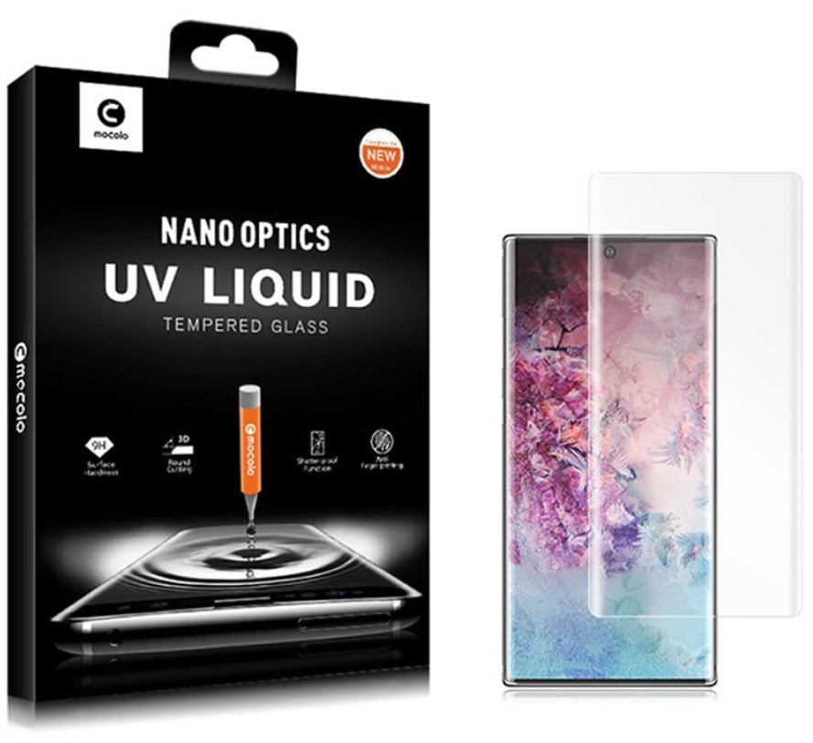 Galaxy Note 10 Plus Premium UV Liquid Glue 3D Tempered Glass Protector