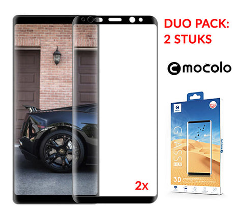 2 STUKS Note 8 Mocolo Premium Full Body 3D Tempered Glass Protector