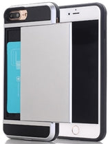 iPhone 7 Plus / 8 Plus Slide Armor Hoesje Met Pashouder
