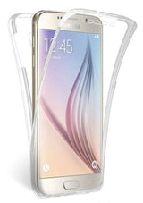 Galaxy S6 Edge 360° Full Cover Transparant TPU Hoesje
