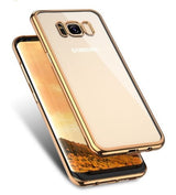 Galaxy S8 Soft TPU Hoesje Met Coating Grijs
