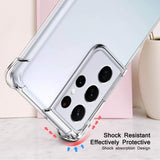 Galaxy S24 Ultra Transparant Soft TPU Air Cushion Hoesje