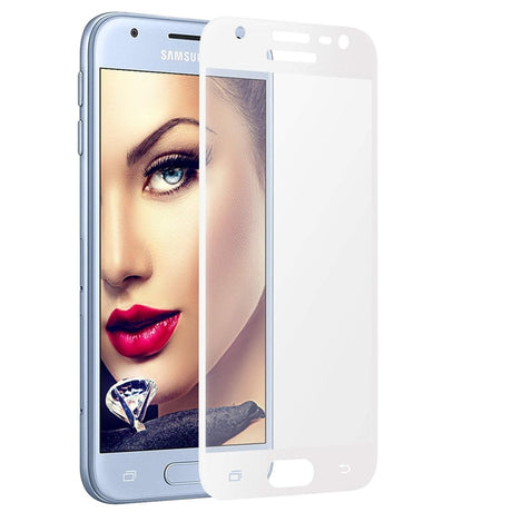 Galaxy J3 (2017) Full Cover Tempered Glass Screen Protector