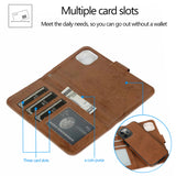 iPhone 7 / 8 / SE 2020-2022 Uitneembaar Magnetisch Bookcase Hoesje