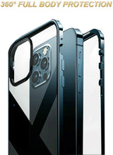 iPhone 13 360° Magnetisch Hoesje Dubbelzijdig Glas