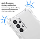 Galaxy A23 5G Transparant Soft TPU Air Cushion Hoesje