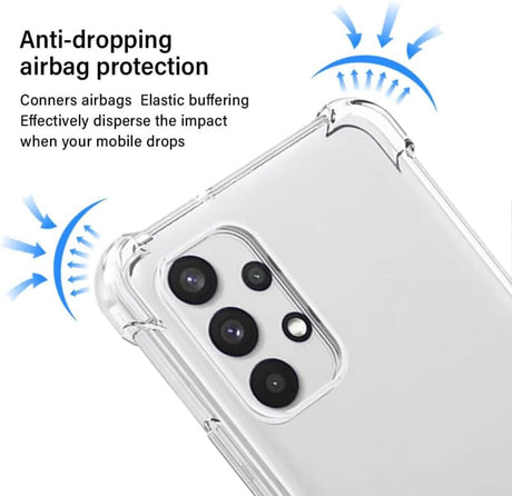 Galaxy A23 5G Transparant Soft TPU Air Cushion Hoesje