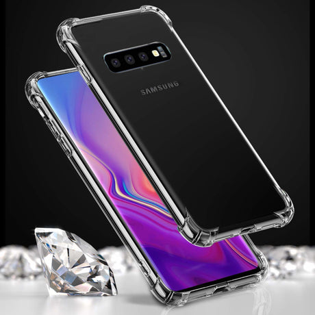 Galaxy S10 Transparant Soft TPU Air Cushion Hoesje