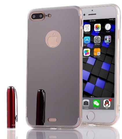 iPhone 7 Plus / 8 Plus TPU Bling Spiegel Hoesje