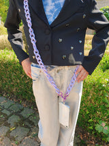 Universeel Lila Paars Telefoonkoord / -Ketting Acryl