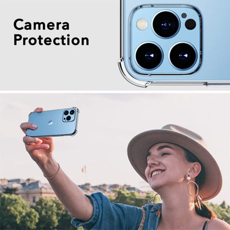 iPhone 15 Pro Transparant Soft TPU Air Cushion Hoesje