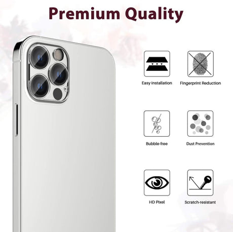 iPhone 12 Pro Max Camera Lens Tempered Glass Protector